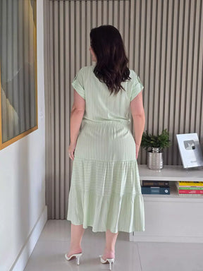 CHEMISE MANGA JAPONESA COM MARIAS